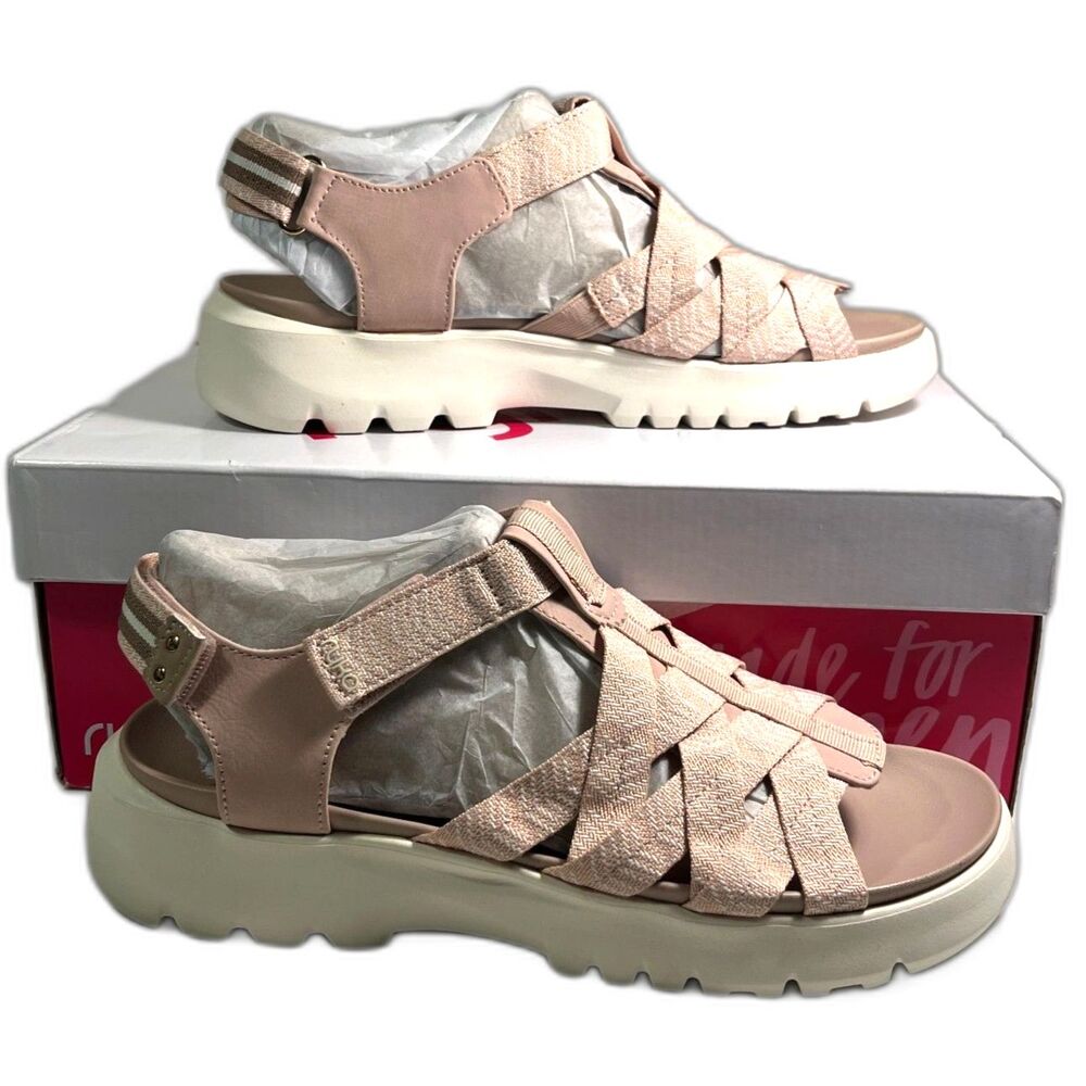 Ryka Blissful Women's Peach Sport Sandals SZ 9-1/2 M NEW